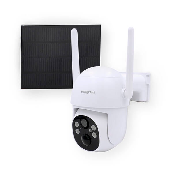 CAMARA IP 4G EXT. SOLAR 4MP/ULT HD 2K PATROL II ENERGEEKS 1440 P EG-CIPEXT4G002