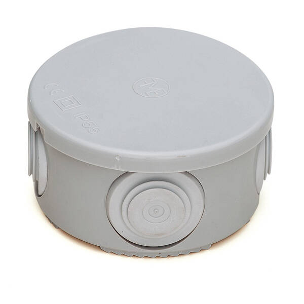 CAJA EMPALMES REDONDA IP55 CON CONOS FAMATEL 74X50 3025