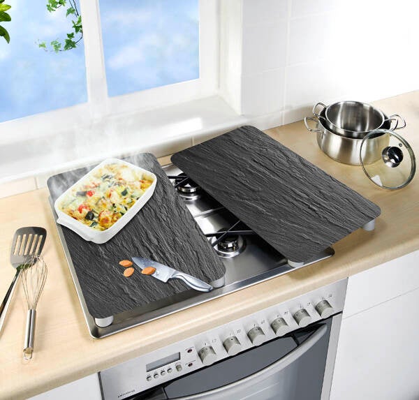 TABLA VIDRIO COCINA 2U.PIZARRA WENKO 30X52 CM 2521480