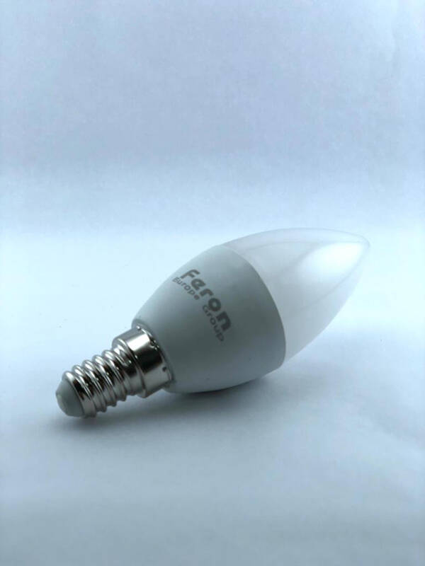 LAMPARA LED VELA E-14 LN 4000K 750LM FERON 7 W 25476