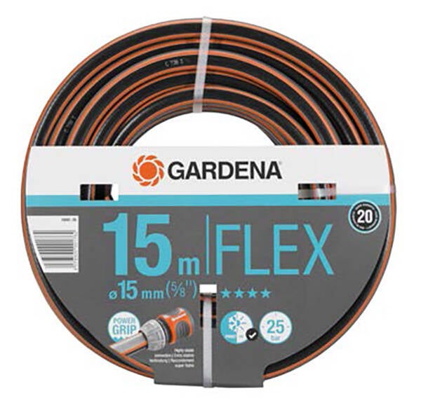 MANGUERA JARDIN 15MM 5/8'' FLEX GARDENA 15 M 1804126