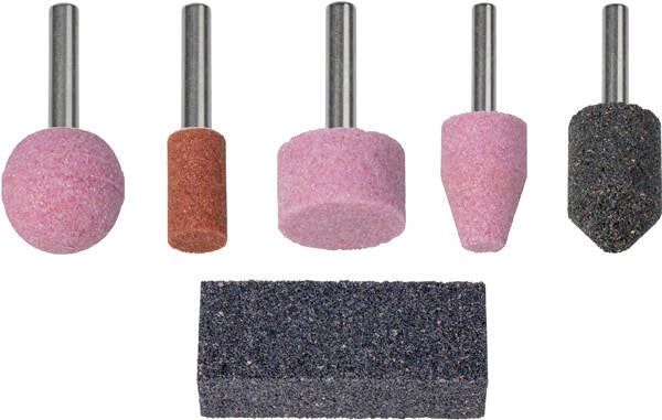 SURTIDO 5 MUELAS EJE 6MM WOLFCRAFT - 2144000