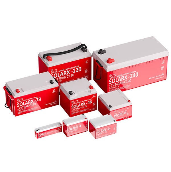 BATERIA SOLAR 14AH-12V XUNZEL - SOLARX 14