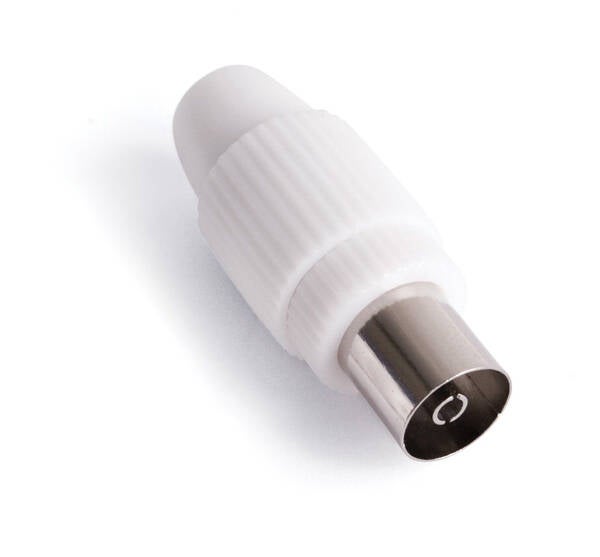 CONECTOR ANTENA COAXIAL HEMBRA RECTO PVC AXIL - MP0612E