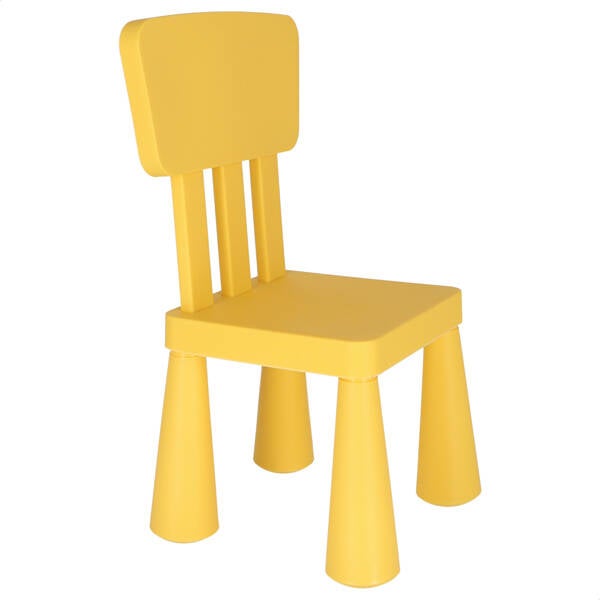 SILLA INFANTIL AMARILLA ARANAZ 38X35X67 90052