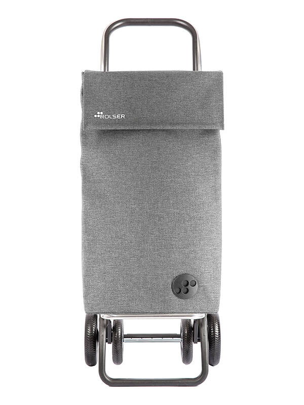 CARRO COMPRA SBELTA TWEED 4.2 GRIS ROLSER 44 L SBE014