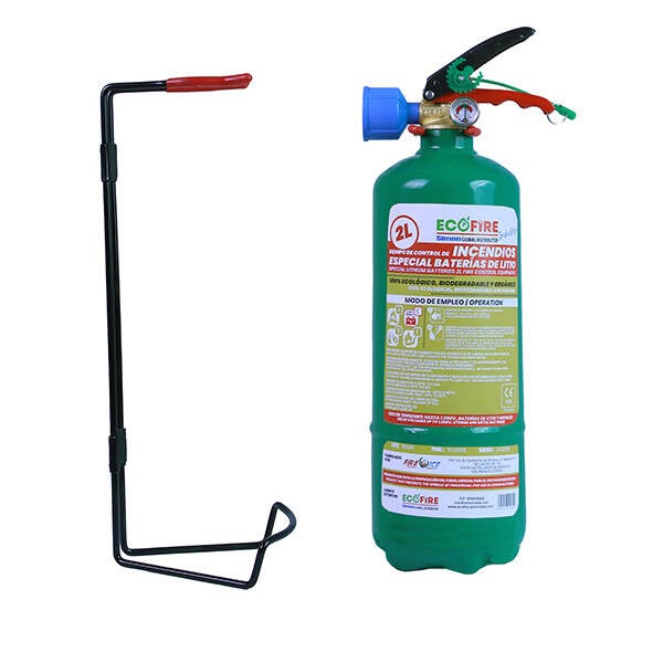 EQUIPO CONTROL INCENDIOS A-B-F-L CON SOPORTE ECOFIRE 2 L NFPA704