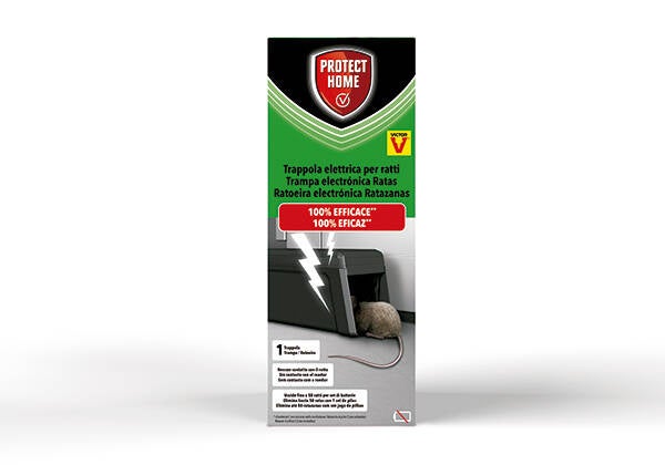 TRAMPA ELECTRICA RATAS 4x1 PROTECT HOME - 286600714