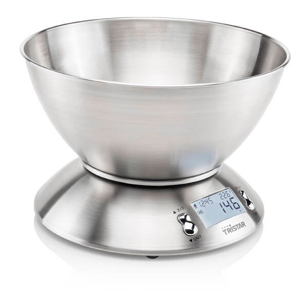 BALANZA COCINA INOX TRISTAR 5 KG KW-2436