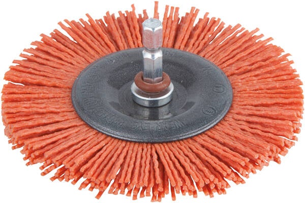 CEPILLO CIRCULAR NYLON WOLFCRAFT 100X10 MM 150200