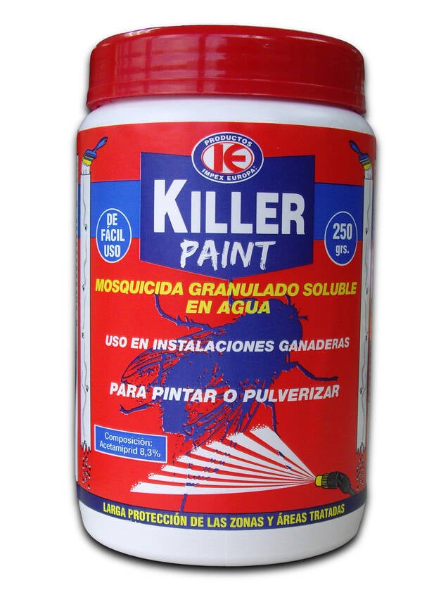 INSECTICIDA MOSCAS SOLUBLE KILLER PAINT 250 G D03.005