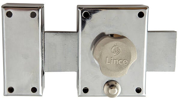 CERROJO CROMADO LINCE - 3910 HC