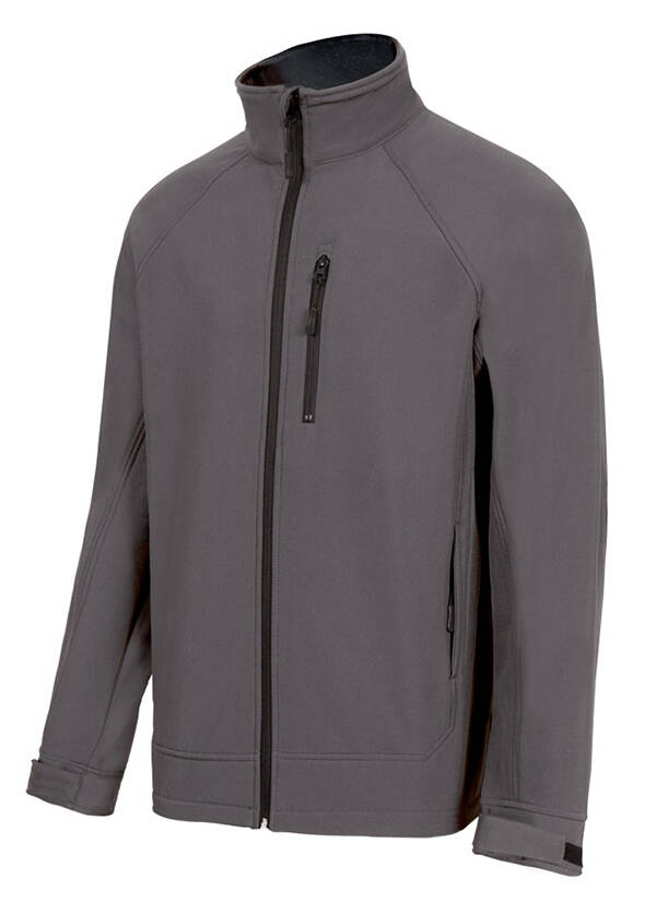 CHAQUETA SOFTSHELL GRIS VELILLA