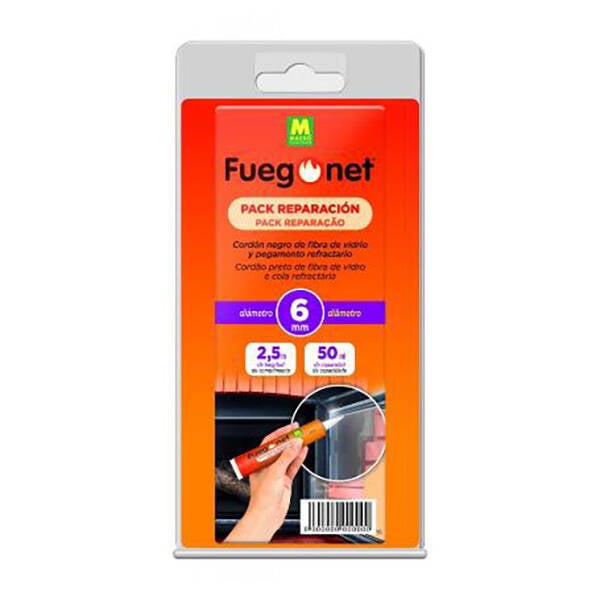 CORDON ESTUFA 2,5M+ADHESI 50ML QUIMICA MASSO 8MM 231243