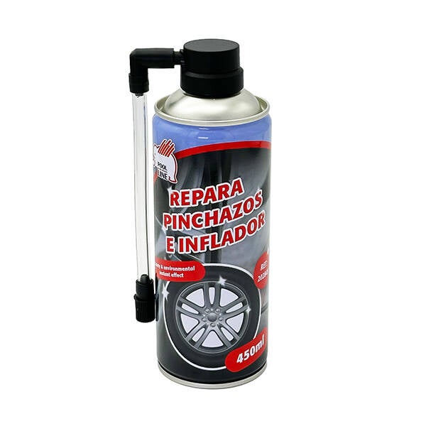 REPARA PINCHAZOS SPRAY TURISMO Y SUV POOL LINE 450 ML 202845