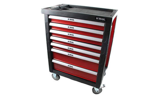 CARRO TALLER METALICO 7C.X15 172PZ METALWORKS - BTC172 EVA