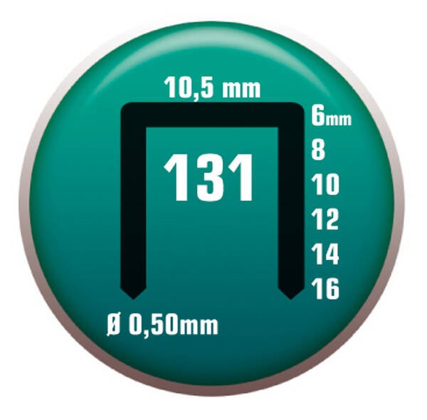 GRAPA 131/10-13/10 C/5000 CLAVEX 10 MM 5004