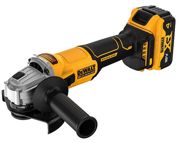 AMOLADORA MINI BL 4AH 125 MM +M DEWALT 18 V DCG407M2T
