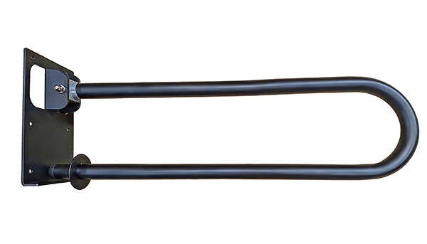 ASIDERO SEGURIDAD ABATIBLE NEGRO MATE CM 73X15X24,5 MNV85NM
