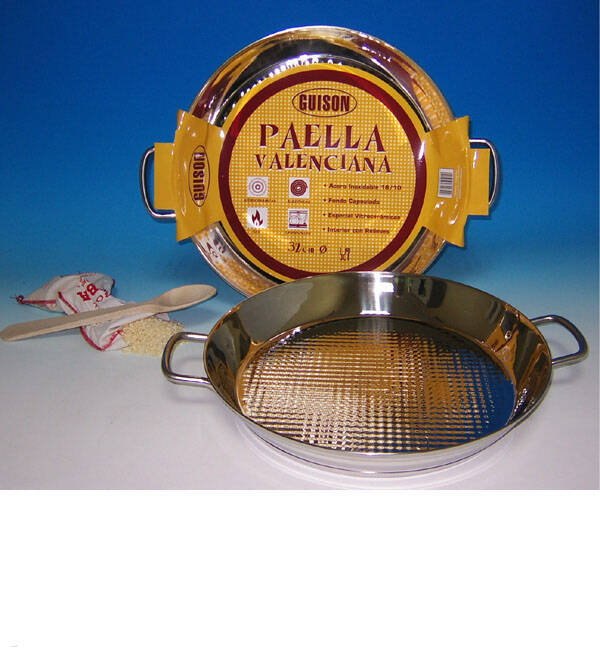 PAELLERA VALENCIANA INOX INDUC GUISON