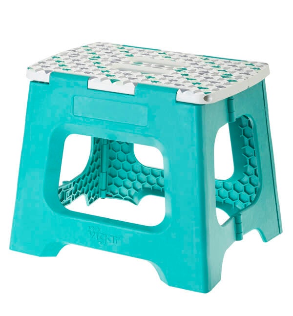 TABURETE MULTIUSO PLEGABL GEOM VIGAR 33X27X27 10185