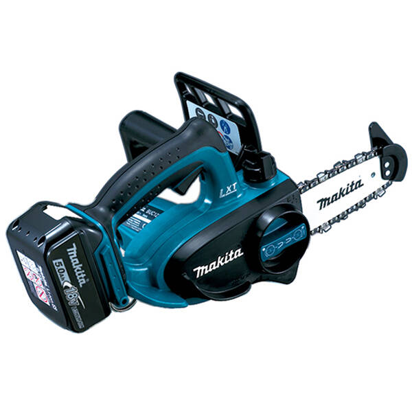 MOTOSIERRA PODA 2B 5AH 11,5CM +M MAKITA 18 V DUC122RTE