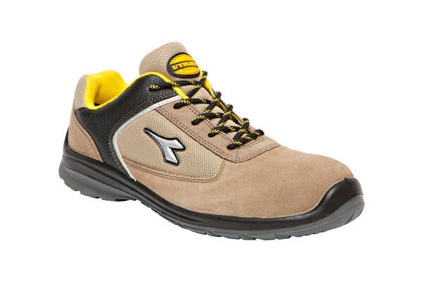 ZAPATO PIEL NOBUCK S1P BEIGE DIADORA 39 BLITZ LOW