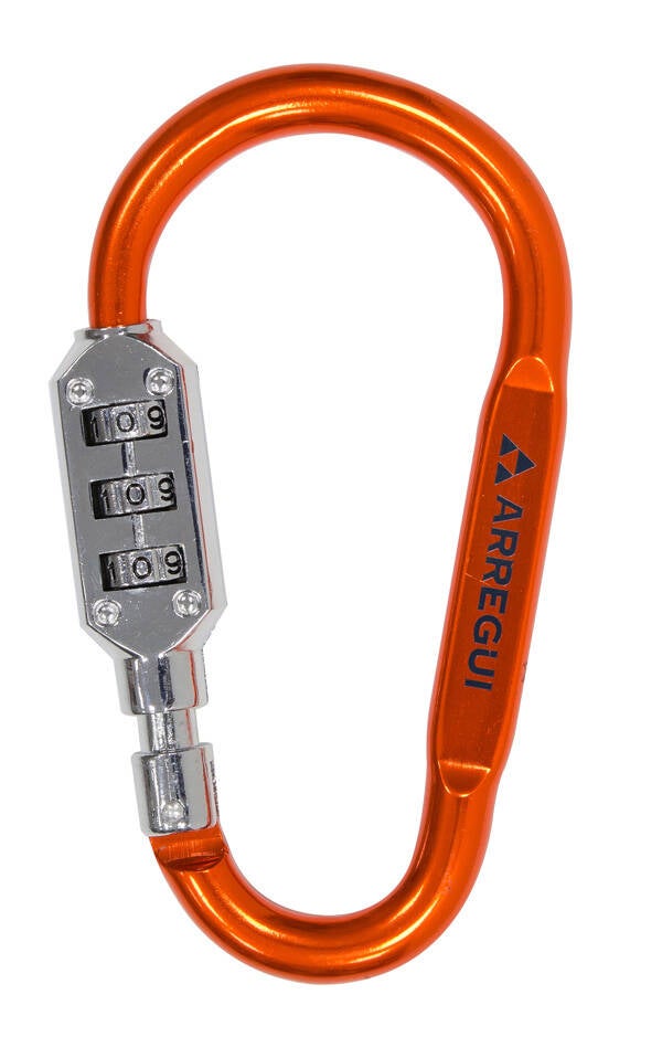 CANDADO MOSQUETON NARANJA ARREGUI 60 MM A1313130