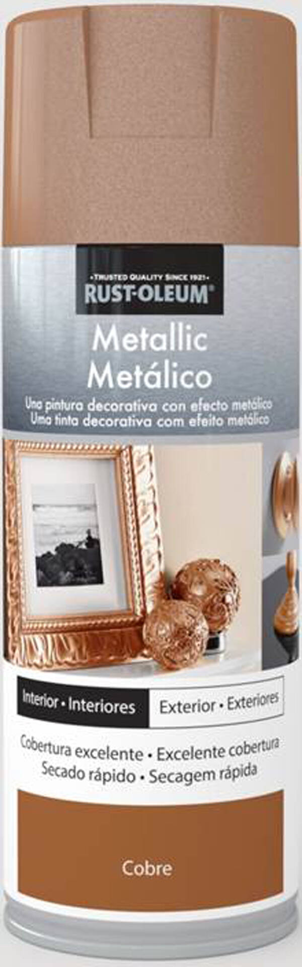 PINTURA SPRAY METALIZ.GRIS RUST OLEUM 400 ML 5397429