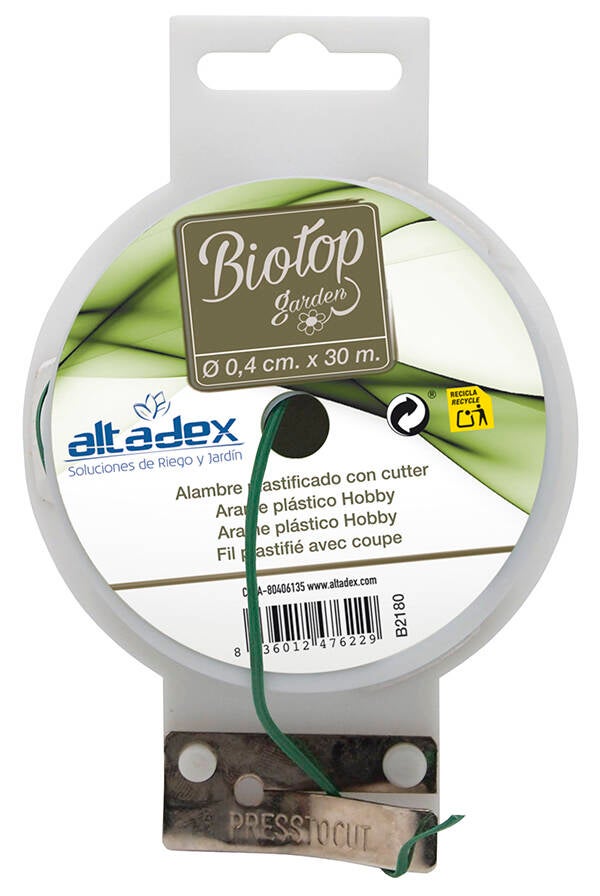 ALAMBRE PLASTIFICADO 0,4MM AQUACONTROL 30 M B2180