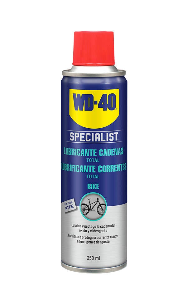 LUBRICANTE CADENA TOTAL BIKE WD-40 250 ML 34911