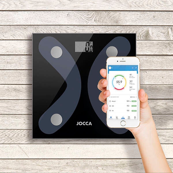BASCULA BAÑO BLUETOOTH JOCCA - 1440