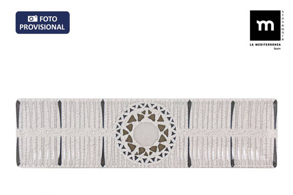 FUENTE STONEWARE BARROC ELITE LA MEDITERRANEA 30X8 CM B25014D