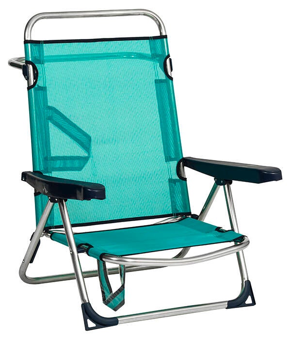 SILLA PLAYA ALUM BAJA MULTIPOS.FIBRELINE ALCO - 607ALF-0030