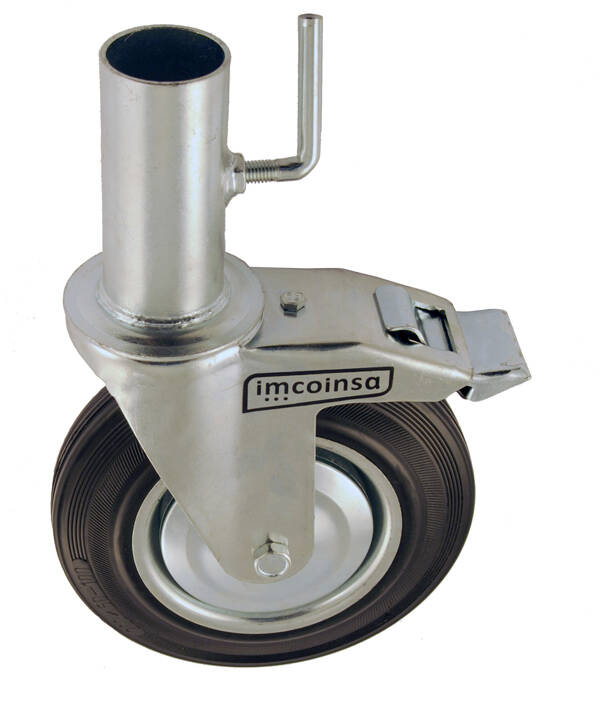 RUEDA ANDAMIO AMARRE HEMBRA 45 IMCOINSA 200 MM 2411