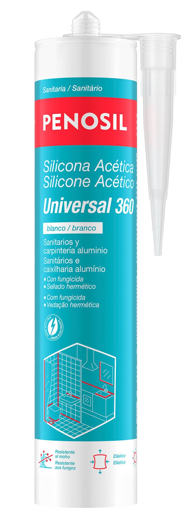 SILICONA UNIVERSAL TRANSLUCIDA PENOSIL 280 ML 0022E1312C08F04