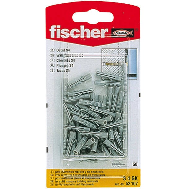 TACO S-8 BLISTER 10 UDS FISCHER - 14868