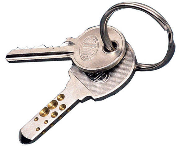 LLAVERO ANILLA C/200 NIQUEL AMIG