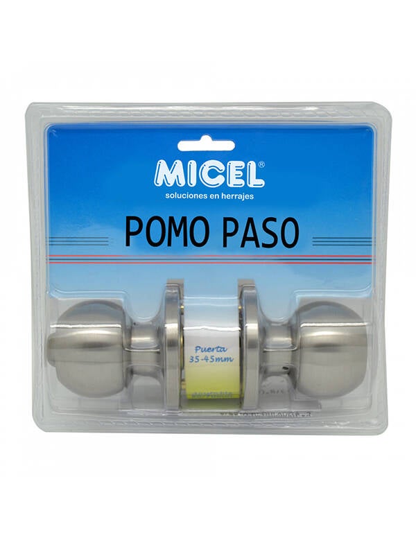 POMO BOLA PUERTA PASO INOX MICEL - 11160