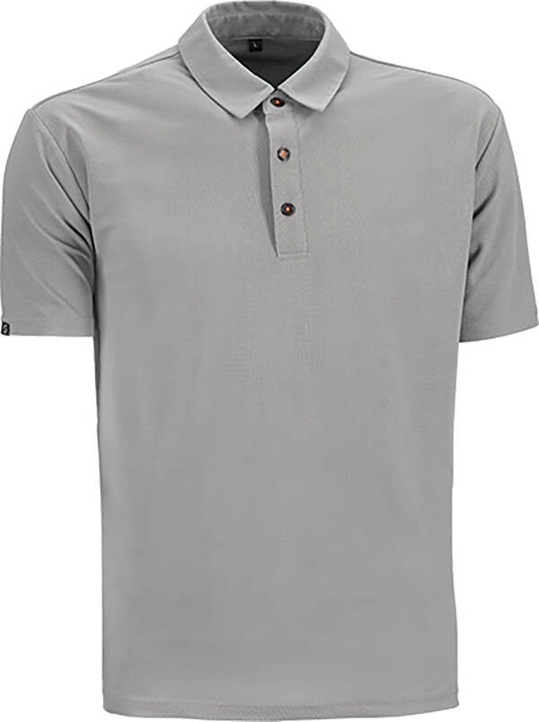 POLO M/CORTA NATURE TECH GRIS JUBA