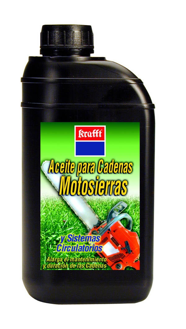 ACEITE CADENA MOTOSIERRA KRAFFT 1 L 55944..
