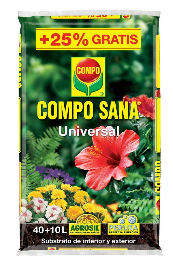 TIERRA MACETA SANA COMPO 40+10 L 1121404011