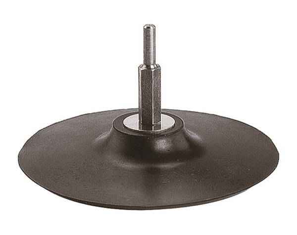 PLATO SOPORTE GOMA TALADRO 8MM WOLFCRAFT 125 MM 2020