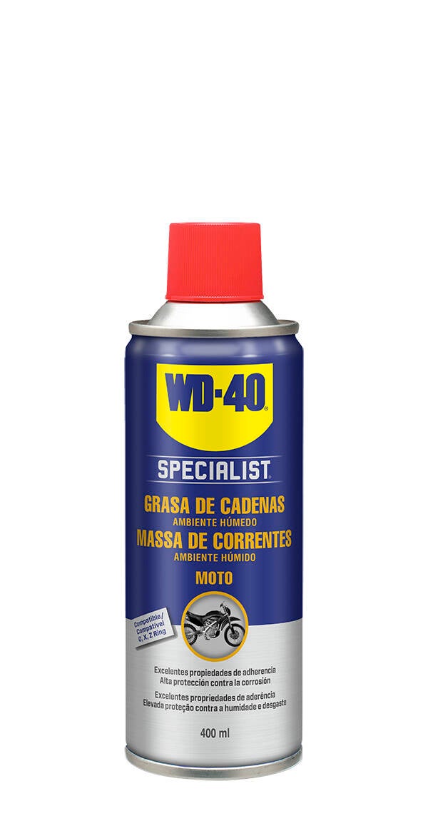 GRASA AEROSOL CADENA MOTO WD-40 400 ML 34143