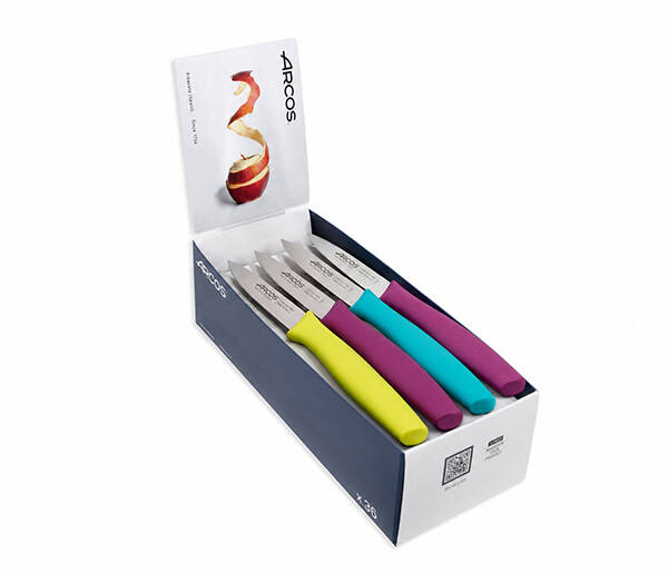 CUCHILLO COCINA MONDADOR SET-36 SURT ARCOS 100 MM 832001
