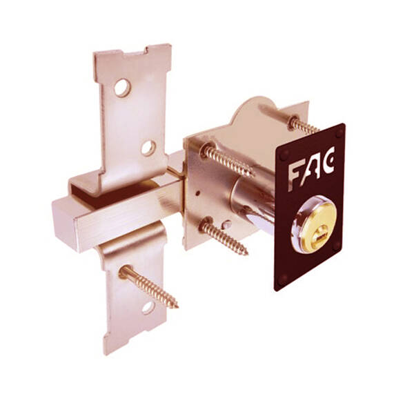 CERROJO SEGURIDAD DORADO FAC 80 301RP 80-01115