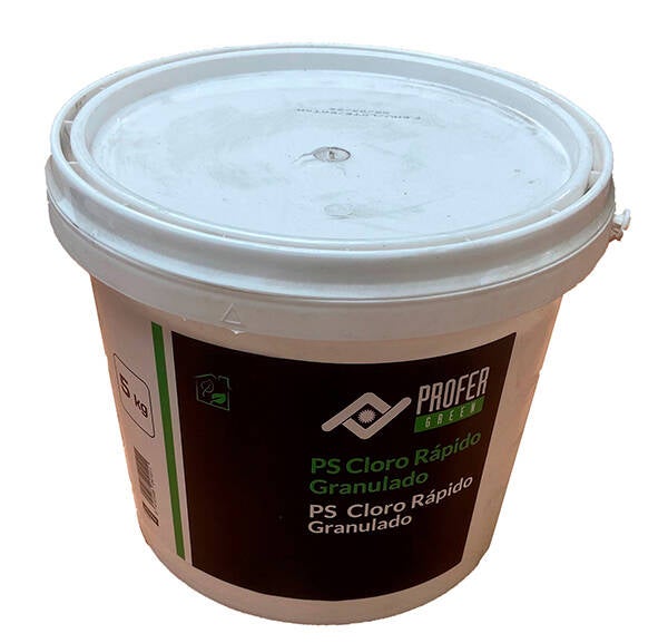 CLORO RAPID GRANULADO PROFER GREEN 5 KG PG0124/2205