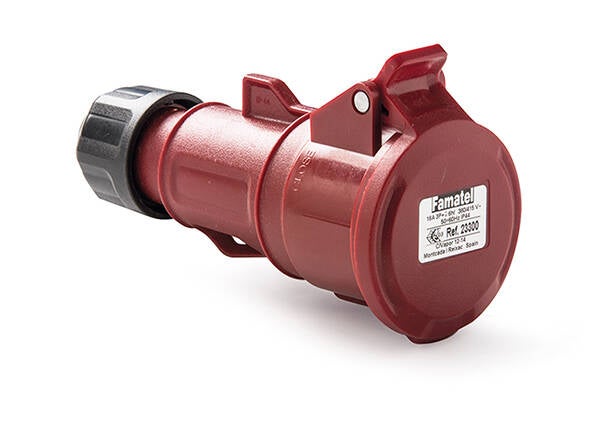 BASE AEREA CETAC 3P T IP44 380 FAMATEL 16 A 23300