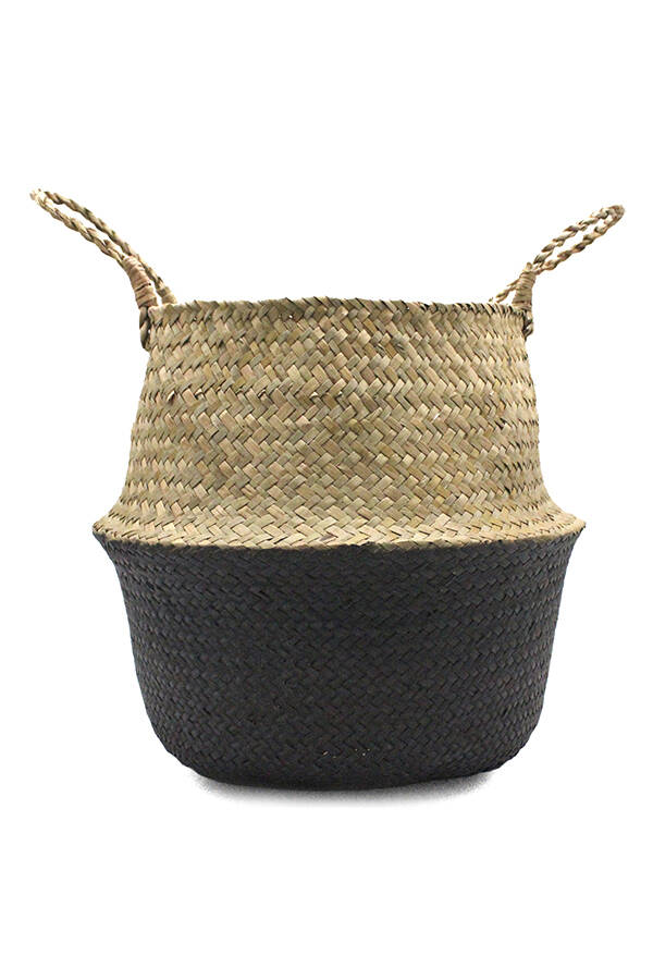 CESTO MIMBRE NATURAL/NEGRO SINDER 36X36 CM 6702537