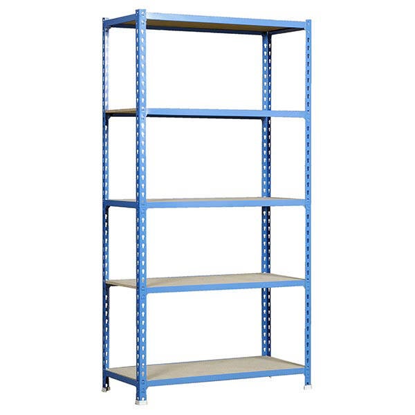 ESTANTERIA S/T 5B AZUL SIMON 18X90X50 MADERCLICK 5/500